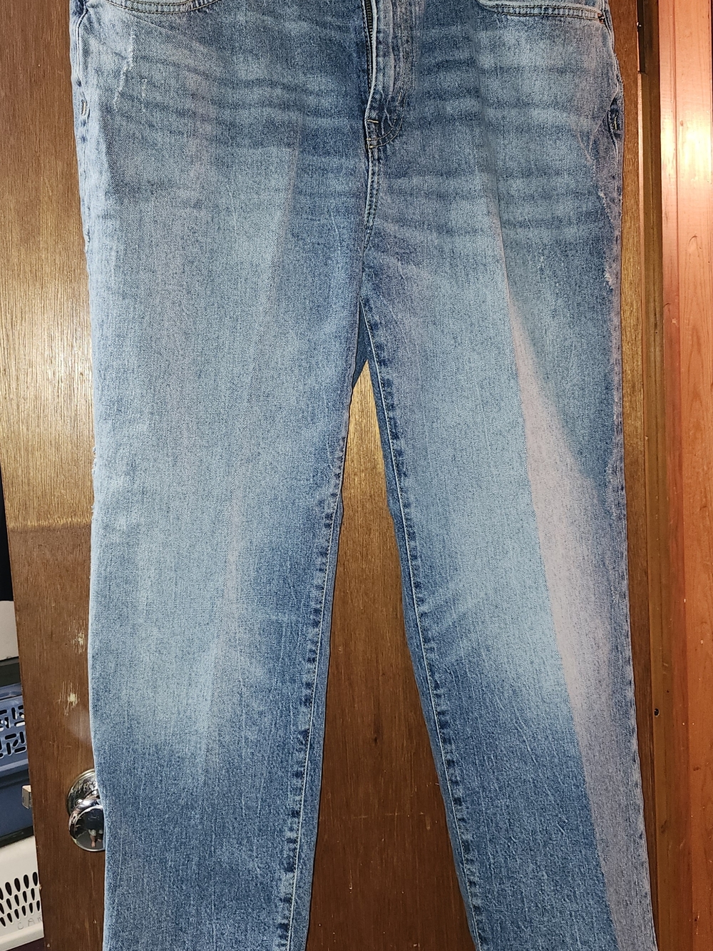 Torrid Light Wash High-Rise Straight Jeans - Blue